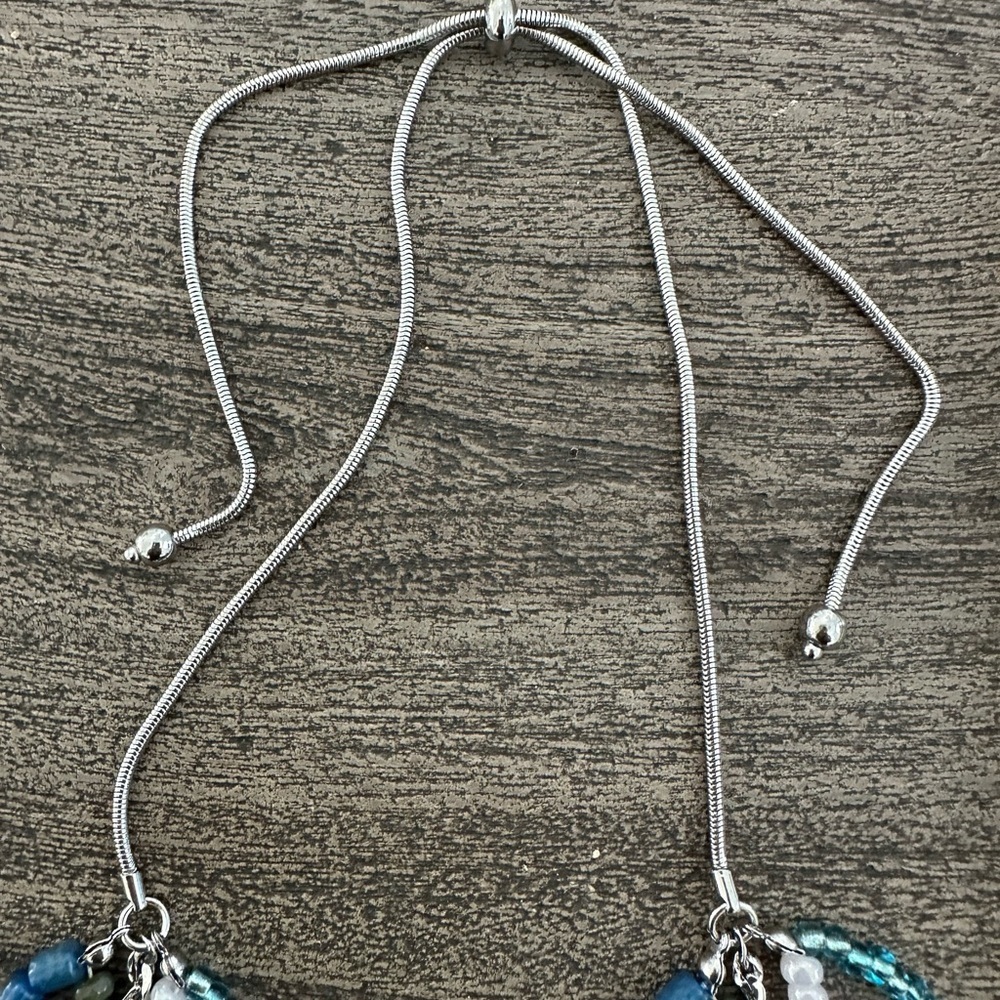 Multicolor Beaded Necklace - Picture 4 of 5